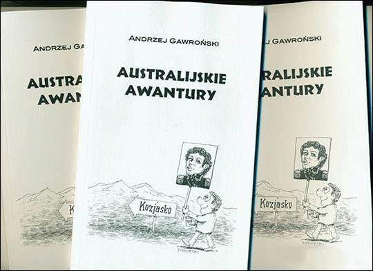 Szczepan Sadurski Andrzej Gawroński satyryk książka Australia