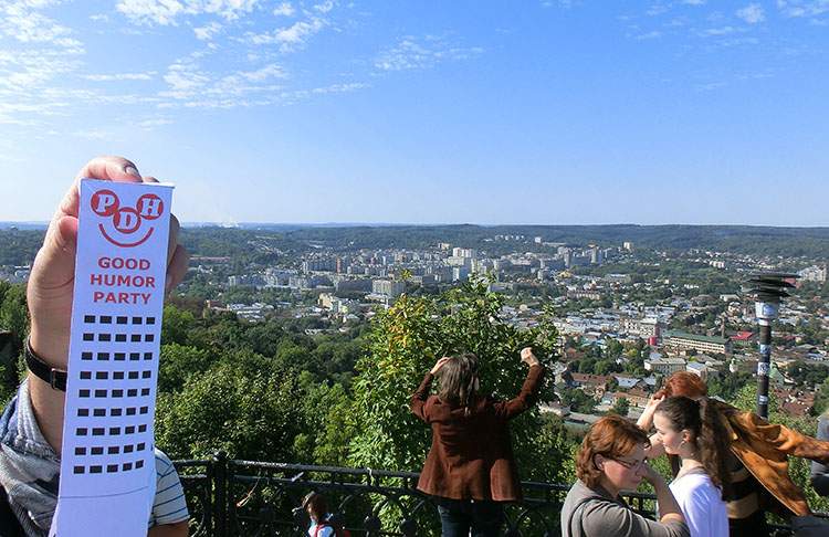 Lwów Ukraina podróże Wielki Zamek