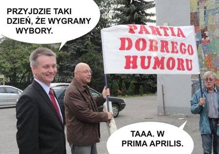 Myszków Jurajski Plener Karykaturzystów Partia Dobrego Humoru