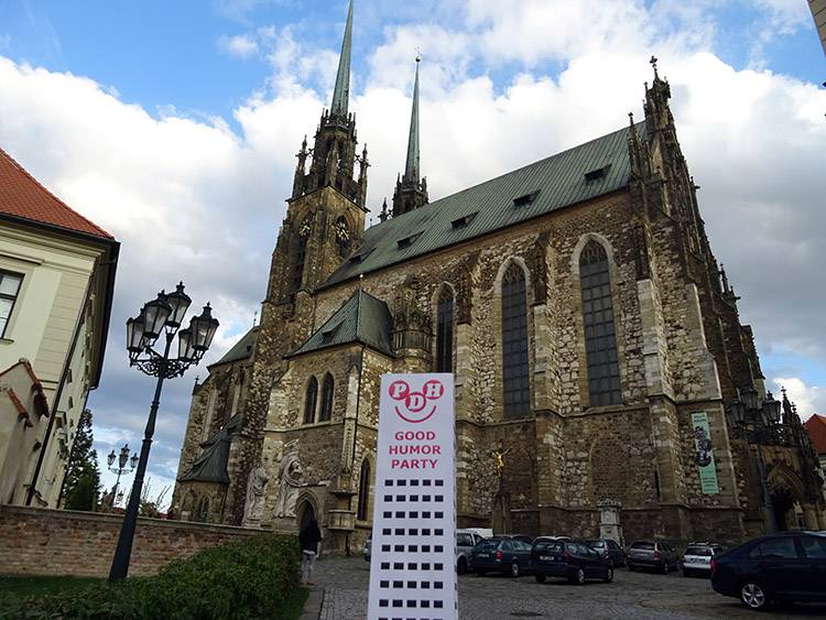 Brno Słowacja katedra Piotra i Pawła