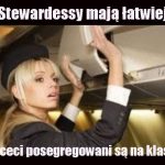 stewardessy humor kawały dowcipy o stewardessach stewardessa piloci samoloty linie lotnicze