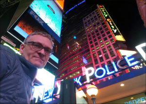 Nowy Jork, Szczepan Sadurski, Times Square