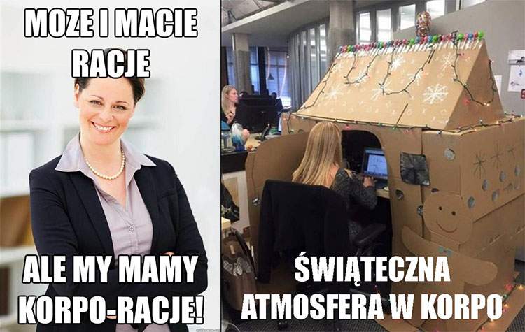 żarty o korporacji humor korporacyjny
