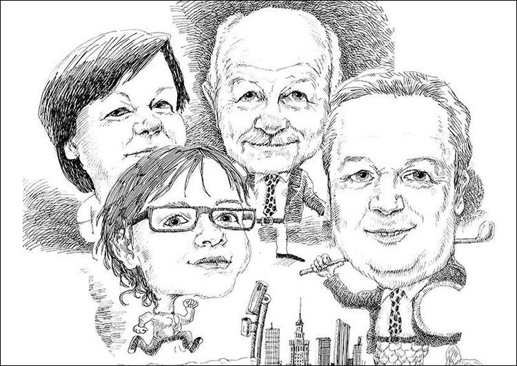 karykatura ze zdjęcia karykatury karykaturzysta
