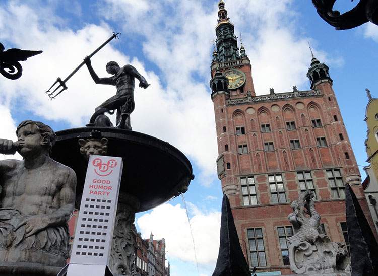 Gdańsk Wesoły Wieżowiec Partia Dobrego Humoru