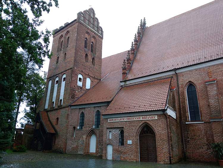 Iława kościół Przemienienia Pańskiego