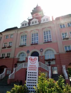 Iława ratusz Wesoły Wieżowiec