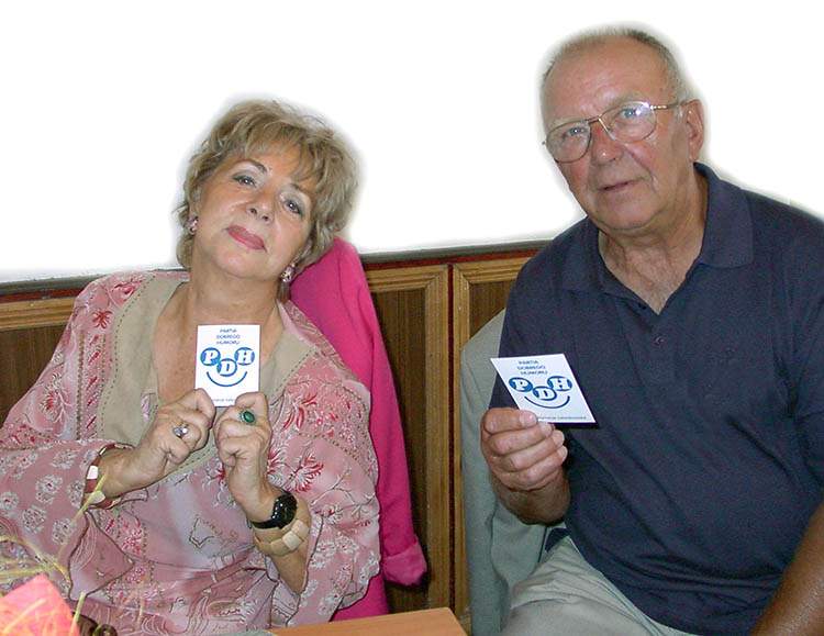 Zofia Czerwińska Jerzy Turek Partia Dobrego Humoru