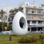 Ibiza pomnik jajko Kolumba