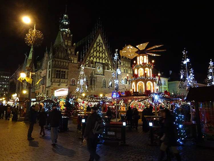 Wrocław jarmark bożonarodzeniowy
