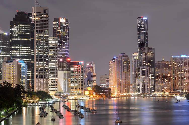 Brisbane Australia wieżowce