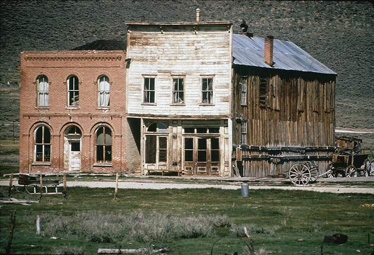 Bodie ghost town Dziki Zachód gorączka złota Kalifornia