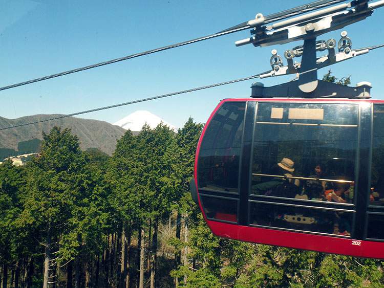 Hakone Owakudani Japan Japonia góra Fuji wulkan