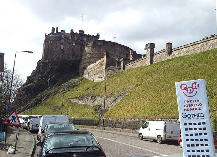 Edynburg Edinbourgh Szkocja ciekawostki zamek Scotland