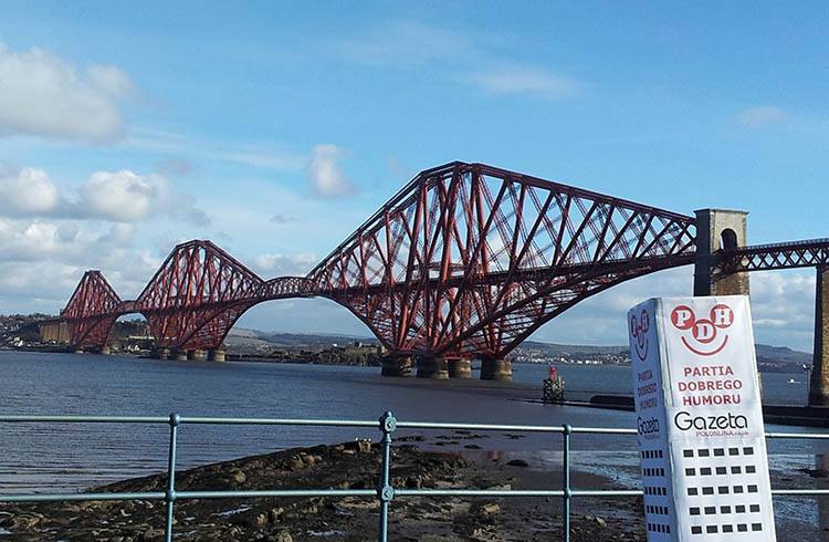 Forth Bridge Edynburg Szkocja ciekawostki