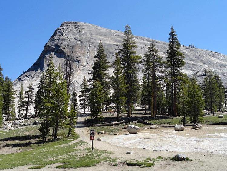 Lembert Dome Park Narodowy Yosemite Kalifornia USA