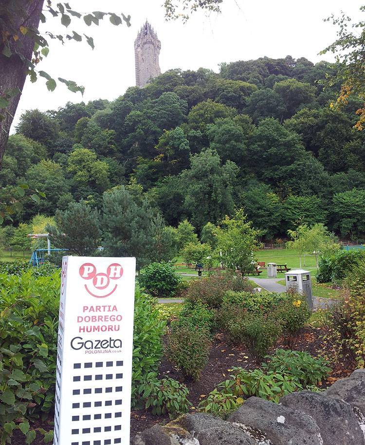 Wallace Monument w Szkocji
