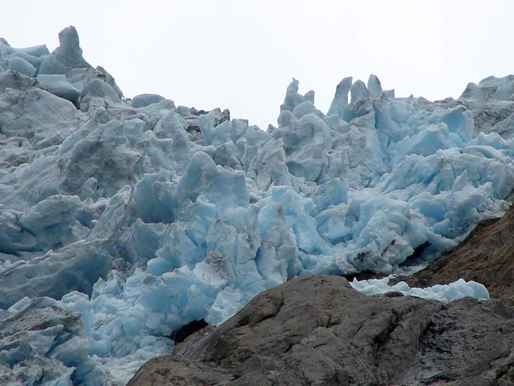 lodowiec Briksdalsbreen Norwegia Park Narodowy Jostedalsbreen
