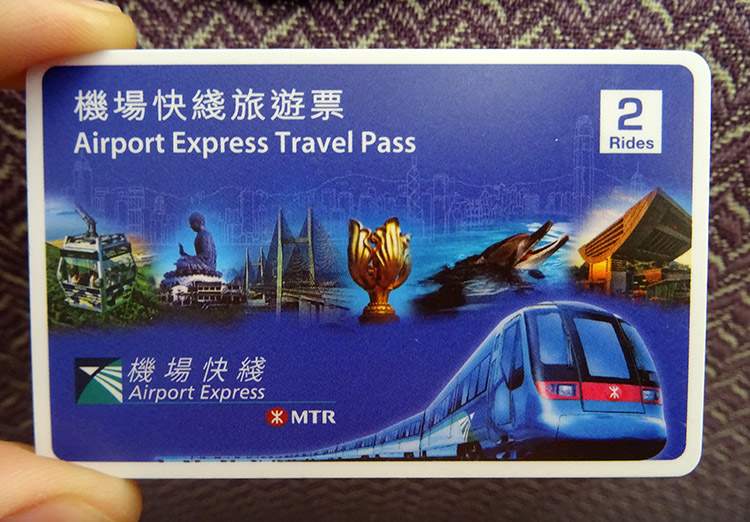 MTR Hong Kong metro bilet karta podróże ciekawostki Airport Express