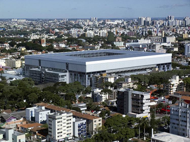 Kurytyba ciekawostki Brazylia stadion arena de baixada