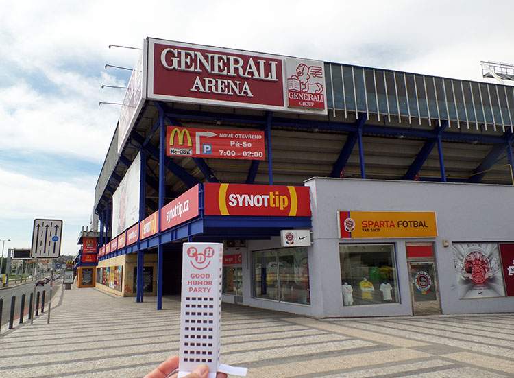 Generali Arena Praga Czechy Praha stadion
