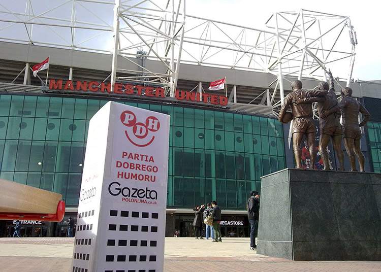 Manchester United Old Trafford Anglia stadiony Europy