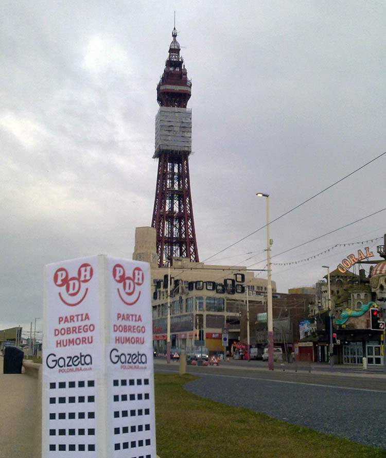 Blackpool Anglia podróże po Anglii