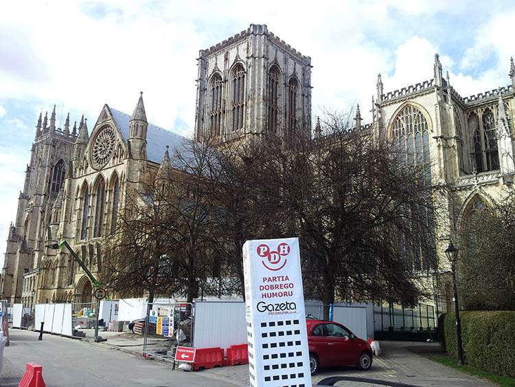 York katedra Anglia podróże po Anglii