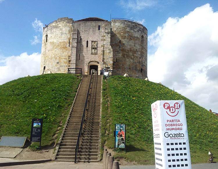 York zamek Anglia podróże po Anglii
