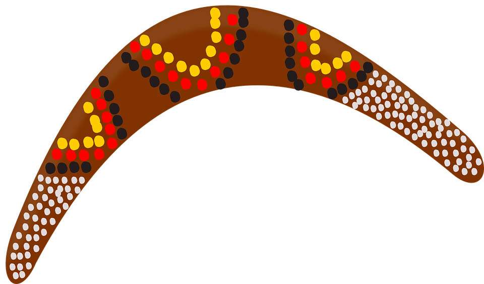 bumerang ciekawostki o bumerangu Australia Aborygeni bumerangi