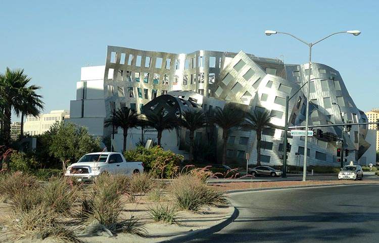 ciekawostki o Las Vegas kasyna Nevada Frank Gehry