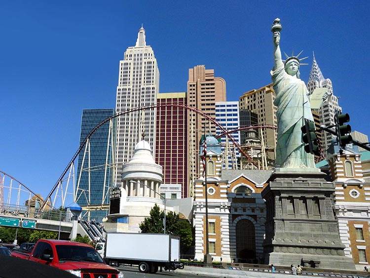 ciekawostki o Las Vegas kasyna Nevada New York