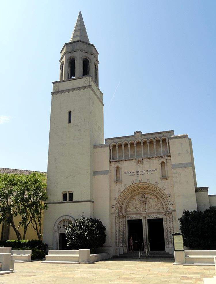 cmentarz Forest Lawn Memorial Park Glendale Kalifornia