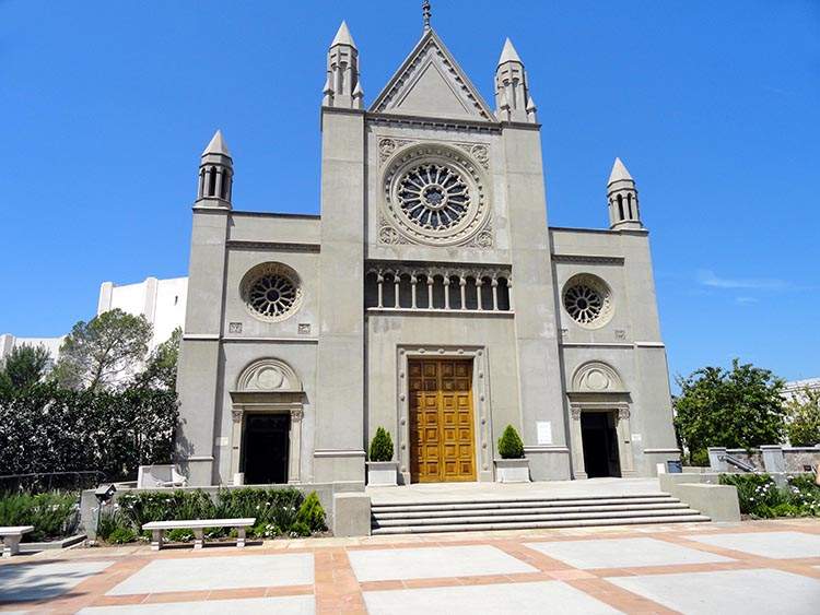 cmentarz Forest Lawn muzeum Glendale Kalifornia