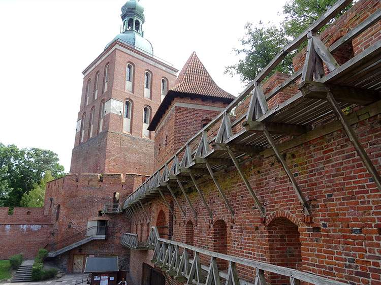 Frombork ciekawostki zamek
