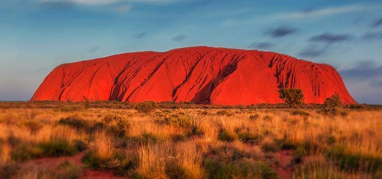 góra Uluru Australia