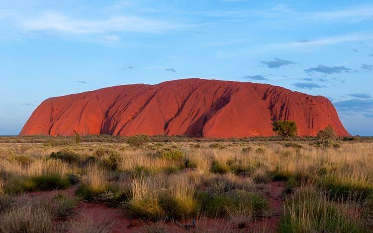 Australia ciekawostki o Australii góra Uluru