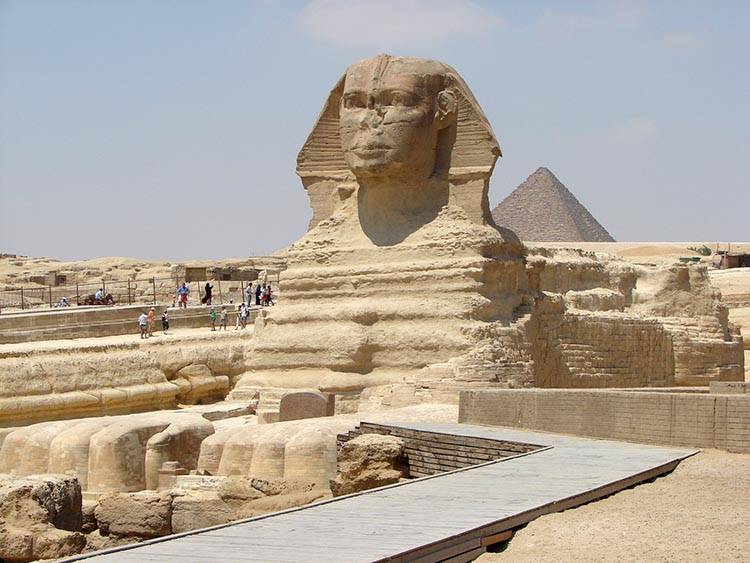 Wielki Sfinks Egipski ciekawostki Giza Egipt