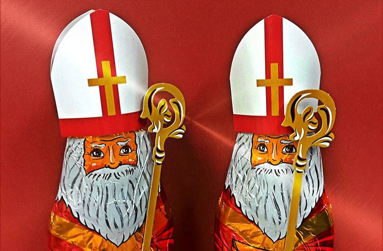 święty Mikołaj Gwiazdor figurka świętego Mikołaja