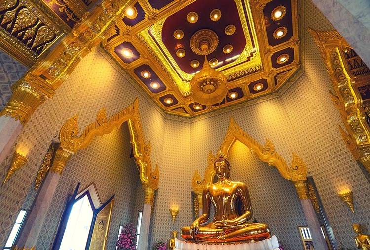 Tajlandia ciekawostki o Tajlandii Bangkok Złoty Budda