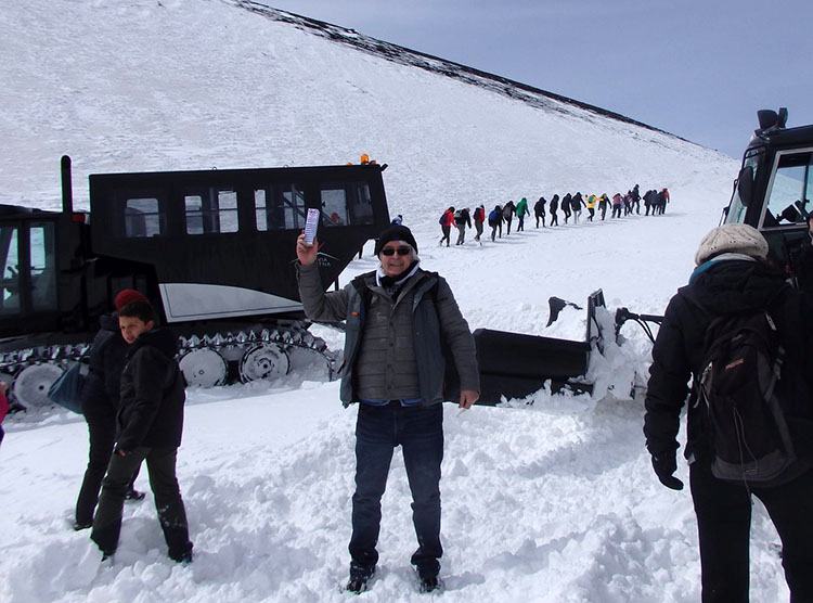 Sycylia wulkan Etna Włochy ciekawe miejsca podróże