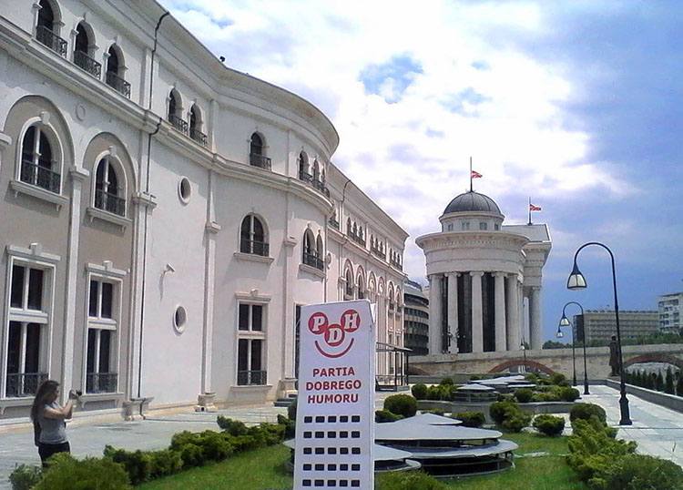 Skopje Macedonia ciekawostki o Macedonii Teatr Muzeum Archeologiczne