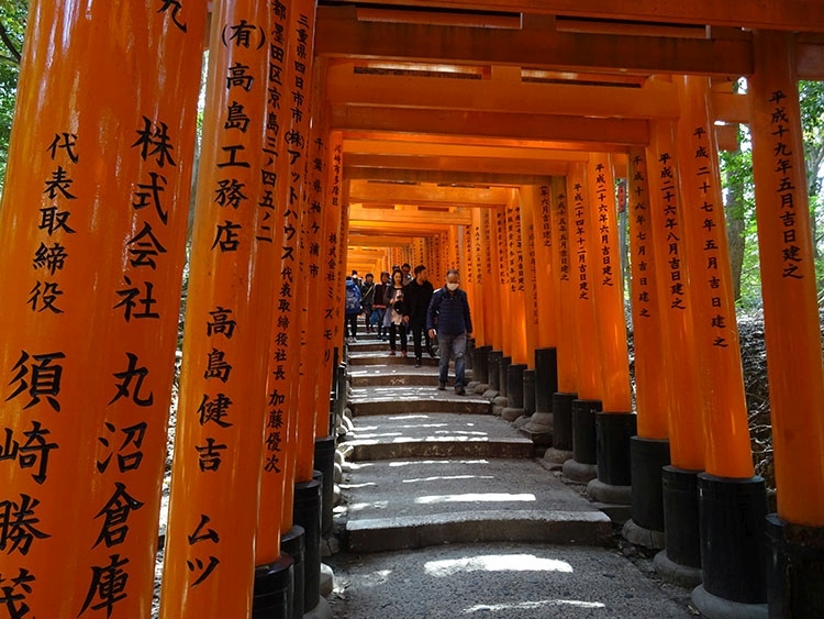 brama torii ciekawostki Japonia Fuji Inari Kioto Kyoto