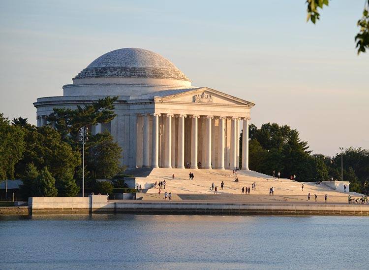Jefferson memorial Waszyngton ciekawostki