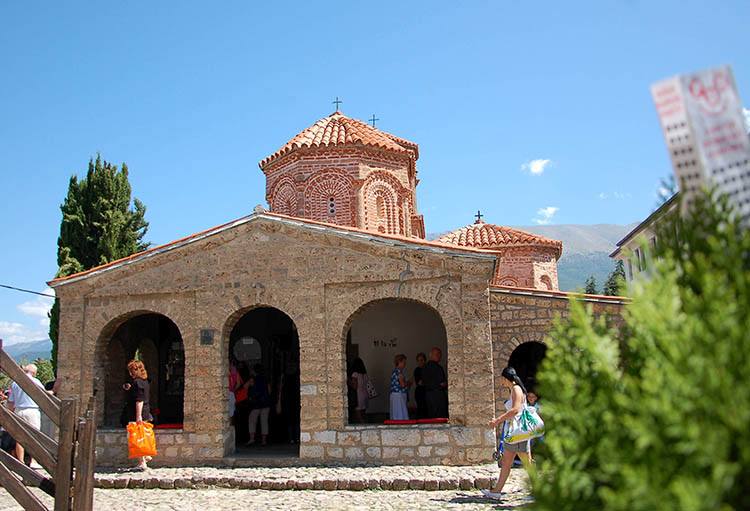 klasztor Ochryda w Macedonii