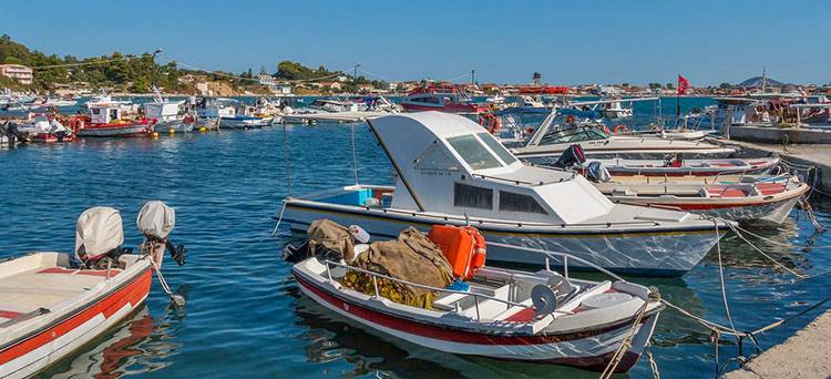 port wyspa Zakynthos atrakcje Grecja wczasy wakacje