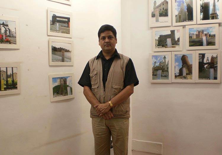 Santosh Paliwal Indie New Delhi wystawa Wesoły Wieżowiec