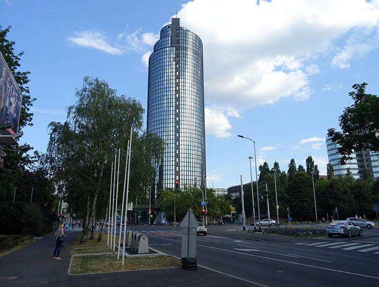wieżowiec Cibona Tower w Zagrzebiu