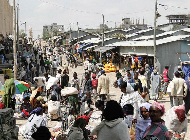 bazar targ Etiopia atrakcje ciekawostki