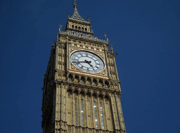 Big Ben Westminster Pałac Westminsterski ciekawostki o Londynie London Anglia